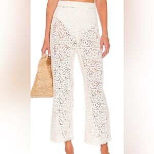 Revolve Miuccia Pant in Ivory